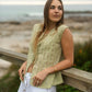 Varenna Pintuck Top - Sage