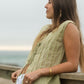 Varenna Pintuck Top - Sage