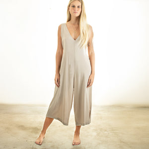 Vest Strap Culotte Viscose Jumpsuit
