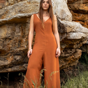 Vest Strap Culotte Viscose Jumpsuit
