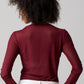Miranda Mesh Top - Burgundy