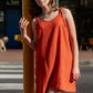 Tallulah Dress - Tangerine