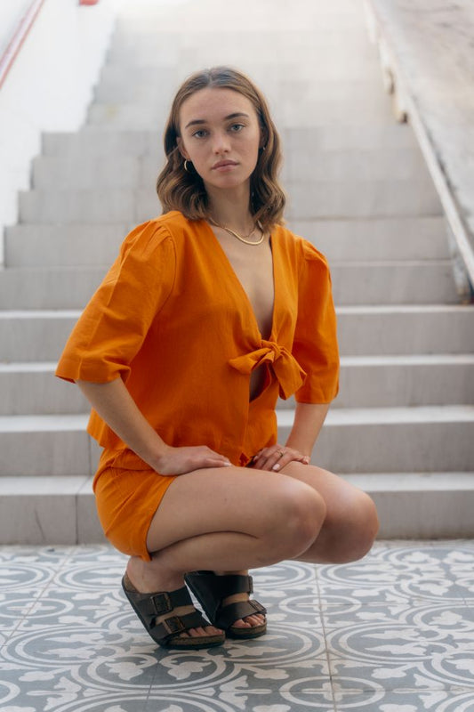 Willow Top - Orange