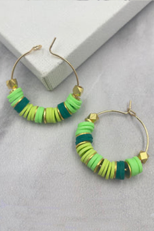 Fever Tree Happy Hoop Earrings