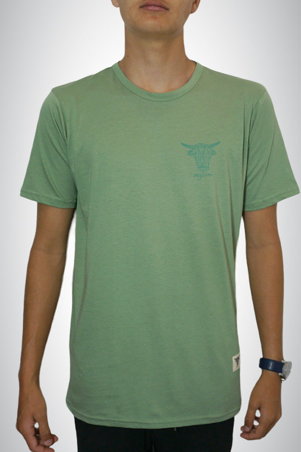 Avo Green Tee w Small Logo