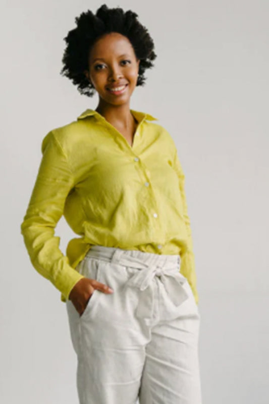 Shirley Shirt in Chartreuse