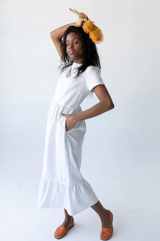 Zozi Dress in White